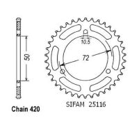 Rozeta pro Honda 25116CZ42